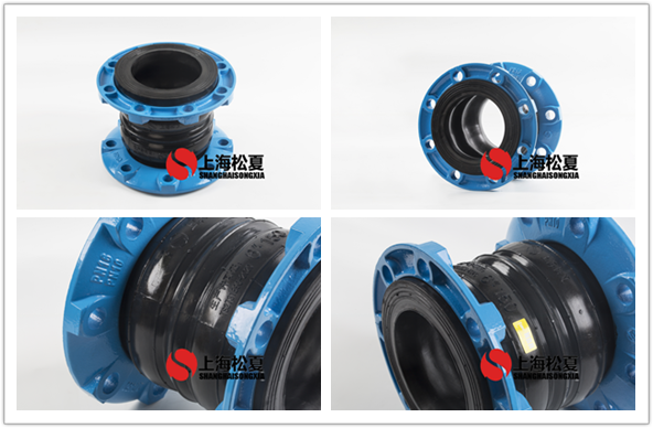KST-DN150双球橡胶软接头 板式换热机组用 KST-DN150双球橡胶软接头 板式换热机组用
