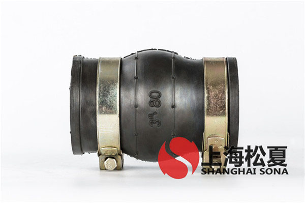 KKT-DN80-1.6Mpa小型消防泵卡箍橡胶软接头 KKT-DN80-1.6Mpa小型消防泵卡箍橡胶软接头