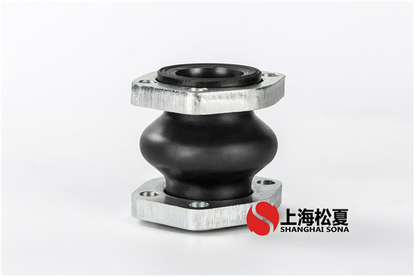 NG40-1.6Mpa-油管专用方形法兰橡胶软接头 NG40-1.6Mpa-油管专用方形法兰橡胶软接头