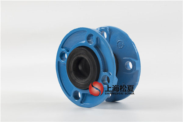 DN50球墨法兰氟橡胶橡胶软接头耐高温 DN50球墨法兰氟橡胶橡胶软接头耐高温