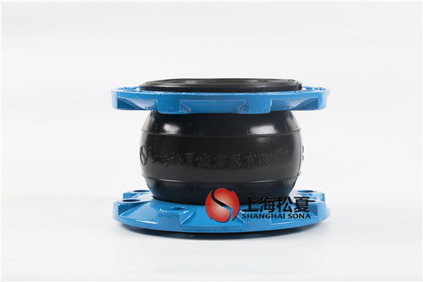 DN150球墨法兰NRB材质橡胶软接头耐油性好 DN150球墨法兰NRB材质橡胶软接头耐油性好
